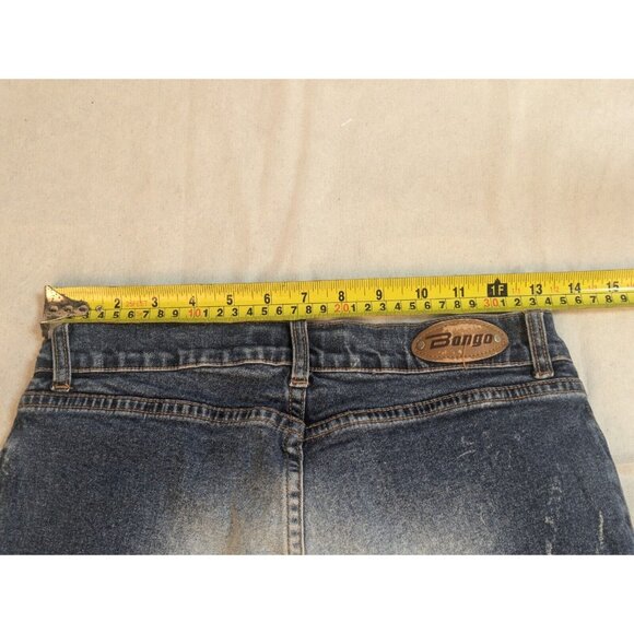Bongo‎ Blue Distressed Bootcut Women’s Jeans Let Me B  Size 9 - Picture 13 of 15